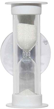 ECO Minuteur de douche d'eau chaude d'économie d'énergie ou à dents brossage Coach, étanche à l'eau, blanc, 5 Minute