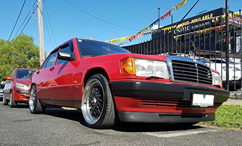 Alerón para parachoques delantero grande para Mercedes W201