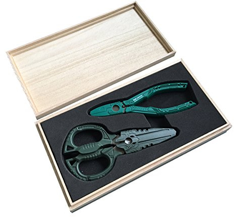Engineer Paulownia Box GT Pack PGT-03 Neji-Saurus and Steel Arm Scissors GT Gift Package with Exclusive Leaflet