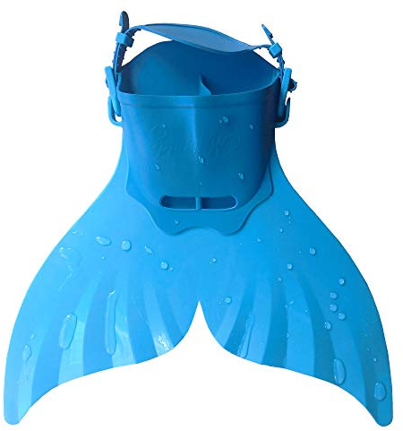 GALLDEALS Mermaid Monofin, Swim Fin for Kids, Girls, Boys, Mermaid Fin for Training Swimming