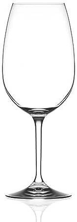 RCR ‘Invino I66’ Italian Red Wine Glasses Set of 6 (66cl) – Wine-Tasting Glasses / Wine Gift Set – Dishwasher-Safe LUXION© Crystal Glass – Premium Glassware / Luxury Tableware