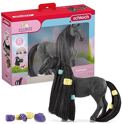 Schleich | Beauty Horse Criollo Definitivo Stute 42581 | 14 Teile | Spielset | Set mit Figuren, vielen Funktionen und zahlreichem Zubehör | detailgetreues Pferdespielzeug
