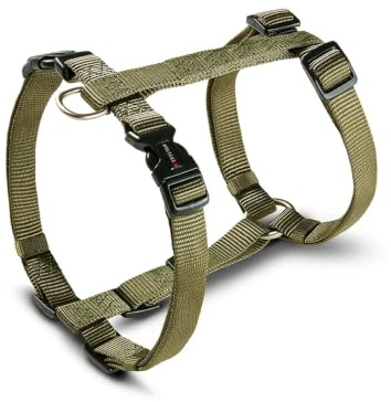 Wolters Geschirr Professional für Mops & Co., Größe:L 50-80 cm x 20 mm, Farbe:Olive