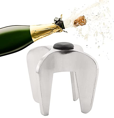 HERCHR Ouvre-Bouteille De Champagne Tire-Bouchon De Vin Ouvre-Bouteille De Vin en Acier Inoxydable Ouvre-Bouteille De Champagne Extracteur De Liège