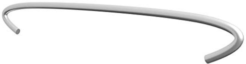 Gecheer 50 Stk. Gabionen Distanzhalter, Spannhaken, Abstandshalter Haken, Gabione Steinkorb Gitter Verzinkter Stahl 40 cm