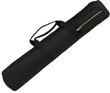 rockible Custodia per Stecca da Biliardo a 8 Fori Custodia per Stecca da Biliardo Custodia per Stecca da Biliardo Resistente agli Urti Custodia per Asta da, Nero