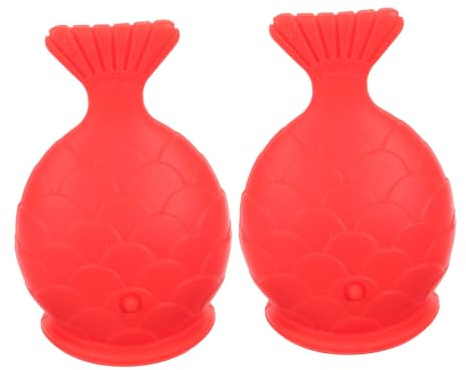 PLAFOPE 2pezzi Fish Shape Silicone Lip Plumper Rimpolpatore Labbra Per Donne Strumento Innovativo Per Labbra Carnose e Morbide Sicuro Ed Design Unico e Pratico Per Uso Quotidiano