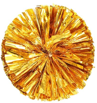 Cheerleading Pom Poms, Cheerleading Poms, Big Dance Team Cheerleader Poms per ragazze – puntelli da cheerleader con anelli per le dita, pellicola da 30 cm