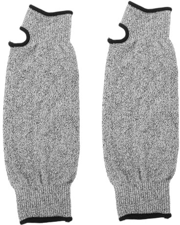 Vaguelly 2stücke Garten Armschützer Mit Daumenloch Schnittfeste Armstulpen Für Damen Schutz Vor Schnitten Und Abschürfungen Für Gartenarbeit Und Hofarbeit Robustes Bequemer Sitz