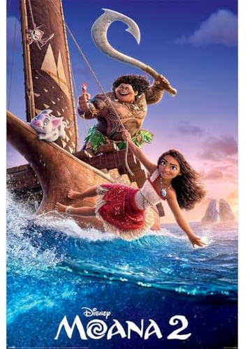 Moana 2 - Poster One Sheet, Maxi (Einheitsgröße) (Bunt)