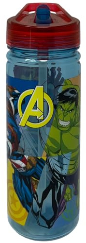 CARTOON Gourde Tritan Avengers Marvel Ecozen avec bec pliable bouteille pour enfant 580 ml sans BPA