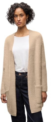 Street One Damen Langer Federgarn Cardigan