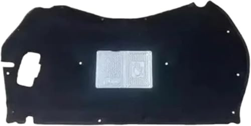Coussin D'isolation Phonique du Moteur de Capot Avant Adaptée pour Peugeot 208 2011-2018, Couverture insonorisée en Coton Tapis d'isolation Thermique Tampon insonorisant
