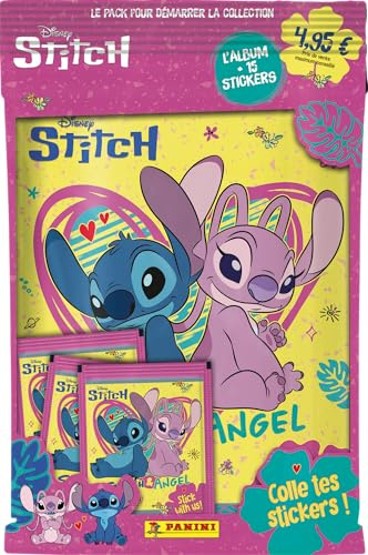 Stitch & Angel Stick with Us - Colección de calcomanías - Paquete de inicio