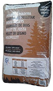 Pellet di legno Din Plus A1, sacco da 15 kg