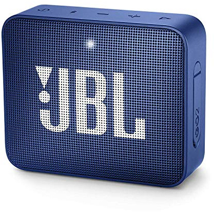 JBL GO 2 Speaker Bluetooth Portatile, Cassa Altoparlante Bluetooth Impermeabile IPX7, Con Microfono, Funzione di Noise Cancelling, fino a 5 Ore di Autonomia, Blu