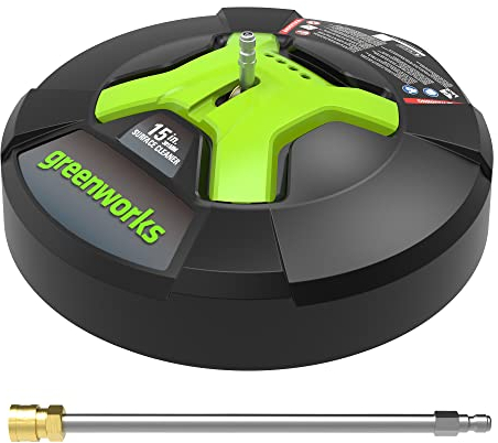 Greenworks 5210902 38 cm förlängning ingår ytrengörare, grön