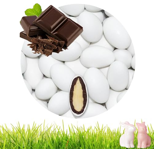 EinsSein 0,5kg Schokoladeneier Osterei Schoko Milchschoko weiss | Schokoladeneier für Kinder Erwachsene | Schokoei Ei für Ostern | Leckere Ostersüßigkeiten Süßigkeiten für die Osterhasen Suche