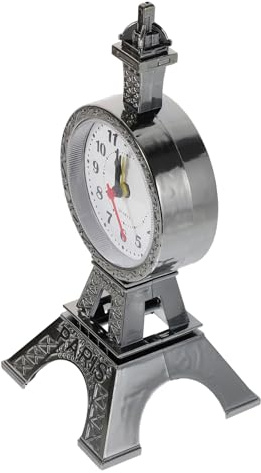 Yardenfun Reloj Despertador de Sobremesa con Péndulo Vintage Elegante para Dormitorio Y Oficina Fabricado con Material Resistente