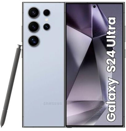 SAMSUNG Galaxy S24 Ultra 5G 12GB/512GB Blu (Blu Titanio) Doppia SIM SM-S928B (Ricondizionato)