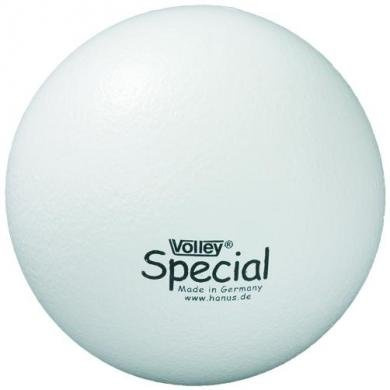 Softball SPECIAL mit Elefantenhaut, Ø ca. 21 cm Gewicht ca. 220 g, Farbe weiß, Sprungverhalten ooo