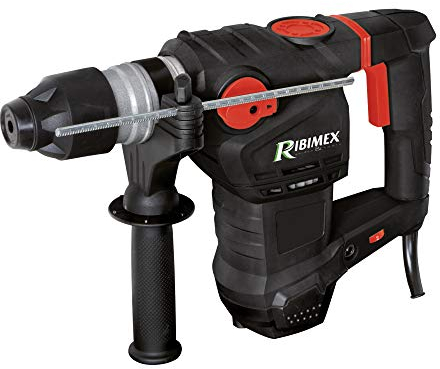 RIBITECH - Perforateur-Burineur SDS Plus 1500w 5J + 7 Accessoires en Coffret - PRKIT10PF