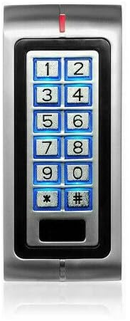 TASTIERA NUMERICA TASTIERINO SELETTORE CHIAVE 12V CONTROLLO ACCESSI AUTOMAZIONI