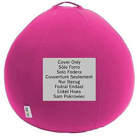 Yogibo Pod X Bean Bag Replacement Cover, Removable, Washable, Pink