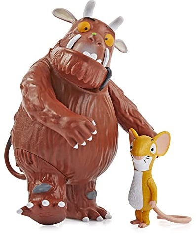 WOW! STUFF Grüffelo und Maus Spielset, Bewegliche Actionfiguren zum Sammeln, offizielle Spielzeuge und Geschenke aus den Büchern und Filmen von Julia Donaldson und Axel Scheffler