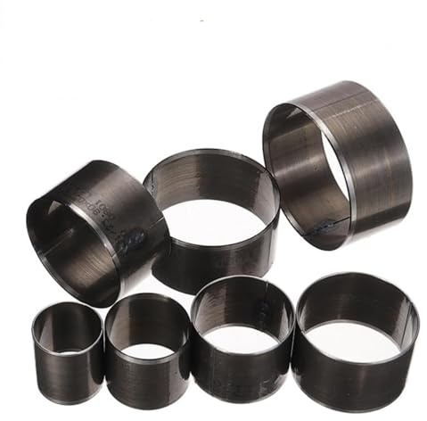 Leder Stanzform Set, 7-teilig Rund Stanzschablonen 20+25+30+35+40+45+50mm, Stanzschablone für Lederhandwerk & DIY Projekte