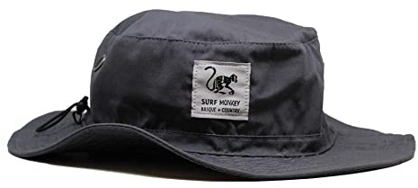 Sonnenhut mit flexiblem Visier für Herren/Damen (UPF 50+) - Boonie Hat - Surf Monkey®