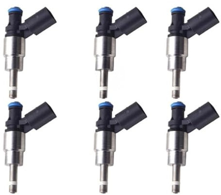 6PCS Kraftstoff Injektor OEM 06F906036F Kompatibel for Audi S3 TTS Kompatibel for VW Golf ED30 ED35 2,0 T FSI 06F906036 Düse