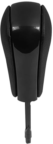 Schaltknäufe Für E39 E46 E53 E60 E61 E63 E64 E83 E81 E82 E87 E90 E91 E92 E93 Auto Styling Automatische Getriebe Shift Stick Knopf Hebel Shifter Schaltsack Schaltmanschette (Farbe : Long Black)