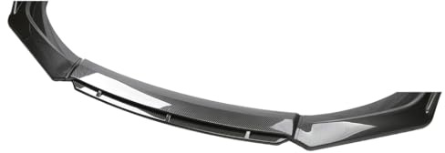 PERFECC Auto Frontlippe Frontspoiler für BMW 3 Series(4 Door) E46 1998-2005,Spoilerlippe Frontspoilerlippe Protector,Car Splitter Body Kit,A-Carbon Fiber