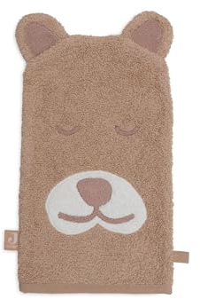 Jollein 536-597-68057 Waschlappen/Waschhandschuh Frottee Gepard - Jungle Jambo braun