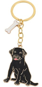 BT Bear Hunde-Schlüsselanhänger, niedlicher Metall-Schlüsselanhänger, Taschenanhänger