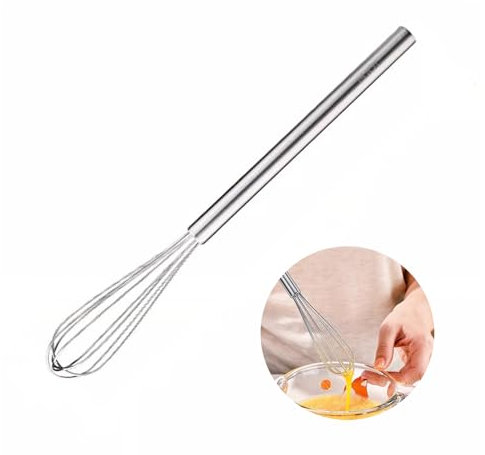 Frusta, frusta in acciaio inox, frusta da cucina, mini frusta, frusta in acciaio inox, robusta frusta per mescolare, mescolare impasto, uova, schiumare, sbattere