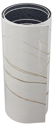 Panneau PVC Adhesif Marbre (Marbre Blanc tracé)