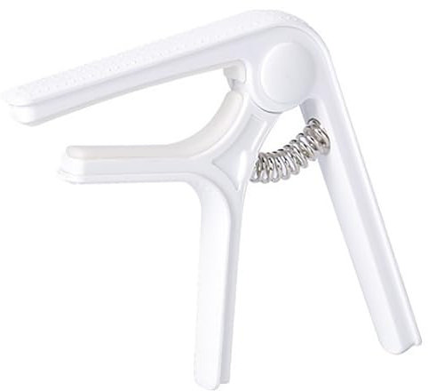 Guitar Capo Musical Instrument Guitar Pitch Clip Pitch Clip UK Pitch Clip Guitar for Acoustic and Electric Guitars(White)
