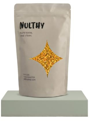 NULTHY Pollen de Fleurs Origine Espagne, 1kg | 100% Naturel - Riche en Protéines et Vitamines - Énergisant