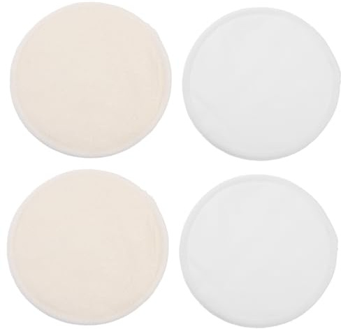 Toddmomy 4pièces Lot De Coussinets Allaitement Réutilisables Et Lavables Coussinets Souples Pour Protection