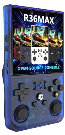 R36max Retro 64g Handheld Game Console Linux 4inch Screen Portable Pocket Video Player 64GB Game Player