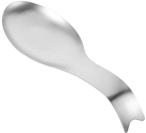 POPETPOP Estante Para Cucharas De Sopa Reposacucharas Soporte Metálico Para Cucharas De Cocina Acero Inoxidable