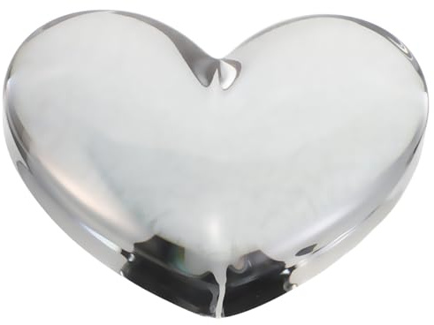 Homoyoyo Decorazioni Forma di Cuore Mini Cuore di Cristallo per Festa D'amore Palline D'amore per Decorare la Tavola Riempire i Vasi Ornamenti da Scrivania Esposizione di Cristalli