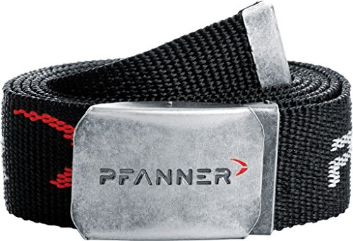 Pfanner Gürtel - 3x140 cm (schwarz/rot)