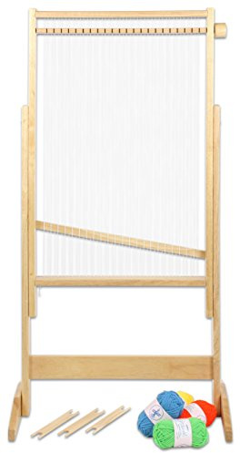 Betzold Holz-Webrahmen groß 80 x 48,5 cm | Schulwebrahmen, Weben lernen, Unterricht