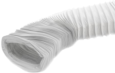 220x55mm Conducto de Aire Flexible para Campana Extractora, Aire Acondicionado, Extractor, Secadora - Manguera de Escape de 3m - Conductos de Ventilación - PVC