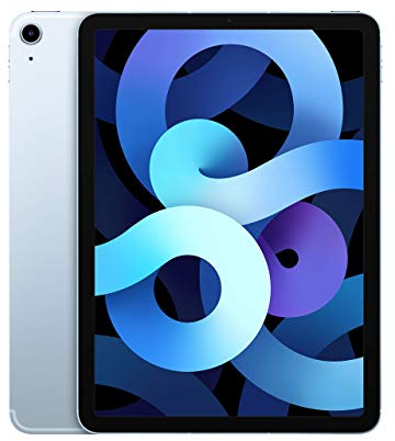 2020 Apple iPad Air (10.9 inch, WiFi + Cellular, 256GB) Blue (Renewed)