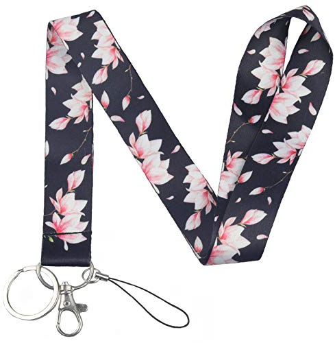 Yiflin Lanière pour clés, porte-clés, portefeuille, porte-badge, téléphone portable, porte-badge, pour homme et femme, enseignant, adolescent