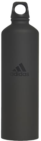adidas Unisex 0.75 L Steel Bottle, Black/Black, One Size